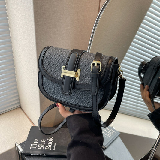 Women Fashionable Flap-On Crossbody Bag