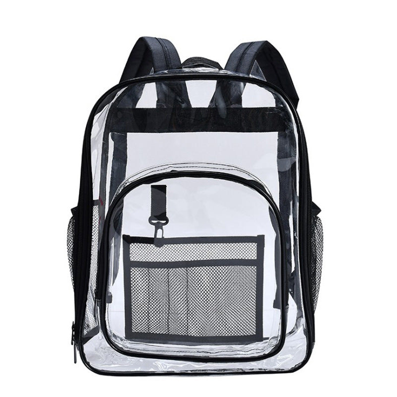 Fashion Large Capacity Pvc Clear Backpack