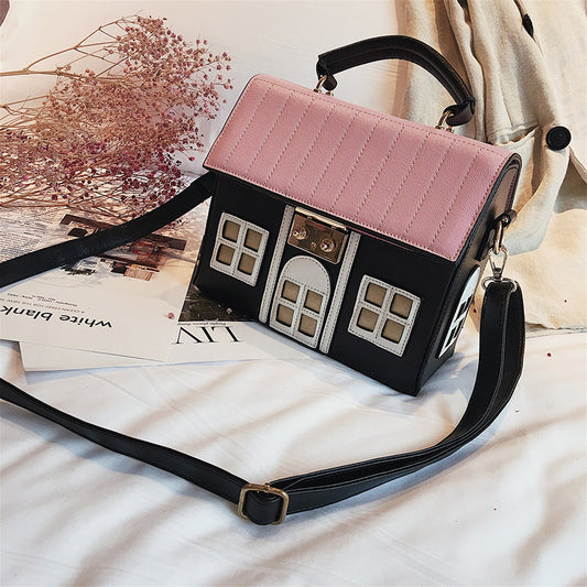 Creative House Street Personality Shoulder Bag
