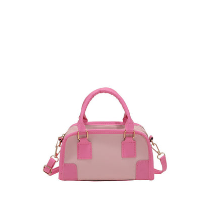 Sac à bandoulière grande capacité à blocs de couleurs tendance 