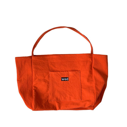 Women Fashion Large Capacity Fashion Printed Shopping Bag Canvas Tote Bag