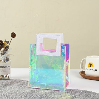 Creative Laser Soft Plastic Handle Gift Bag