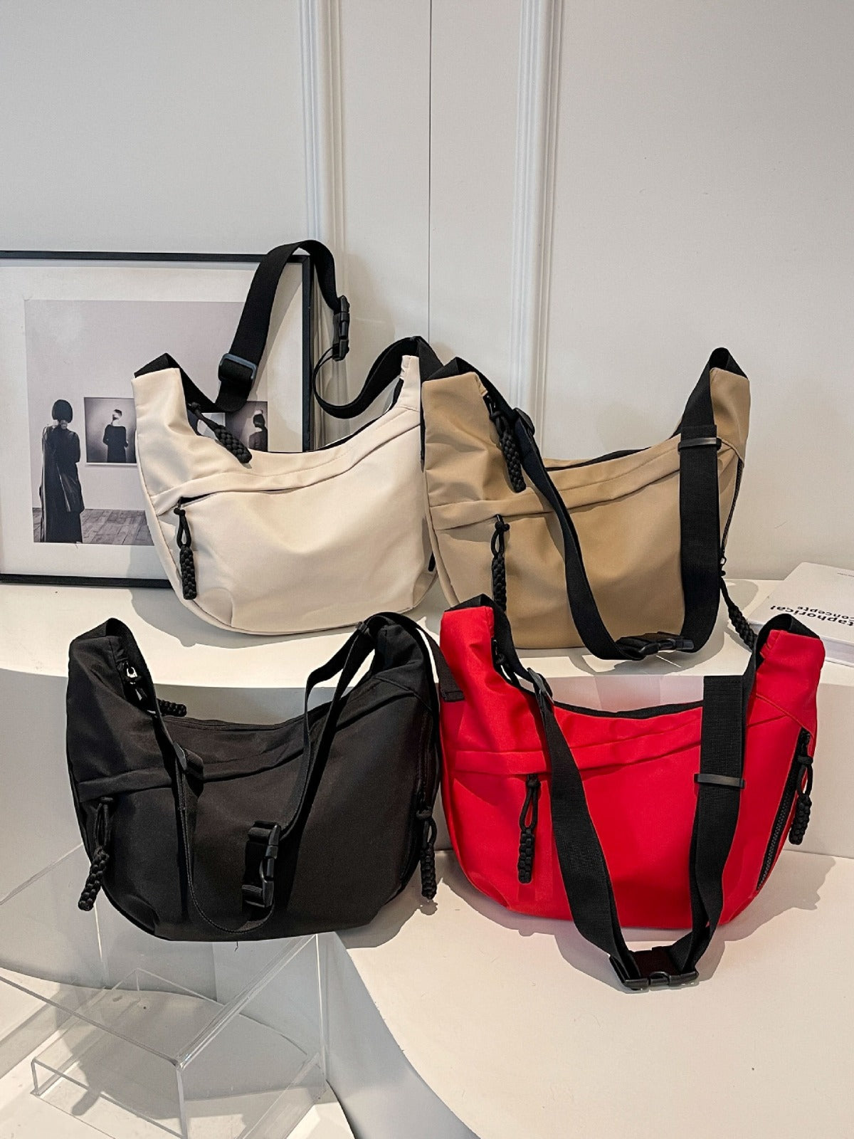 Fashion Casual Large Capacity Crossbody Bag