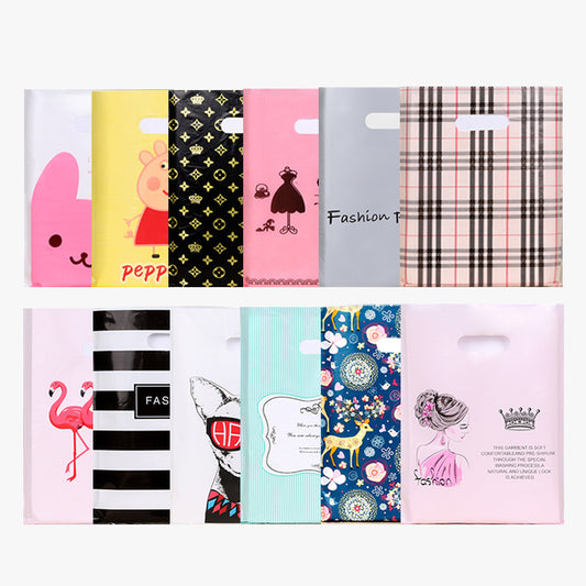 Fashion Creative Printing Gift Packaging Plastic Bag