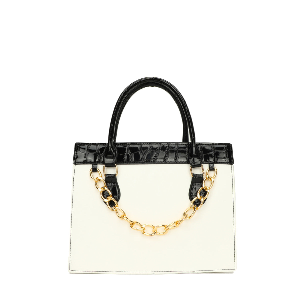 Women Fashion Casual Large Capacity Square Chain Handbag