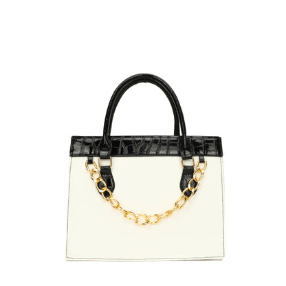 Women Fashion Casual Large Capacity Square Chain Handbag