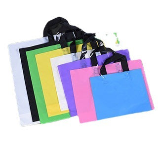 Sac en plastique d'emballage de couleur unie pour vêtements et lingerie 