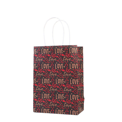 Sac de rangement imprimé Love pour accessoires de vêtements 