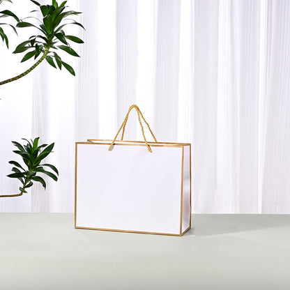 Fashion Simple Clothing Store Packaging Paper Bag Shopping Bag
