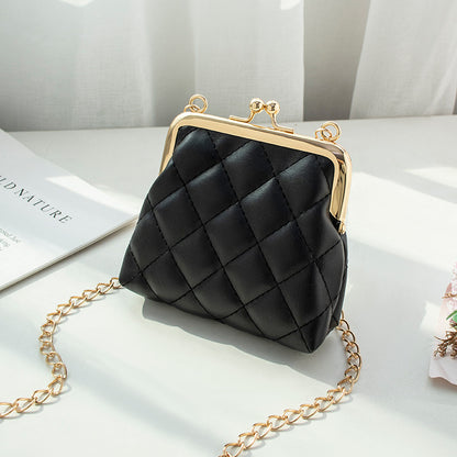 Women Fashion Rhombus Chain Mini Bag