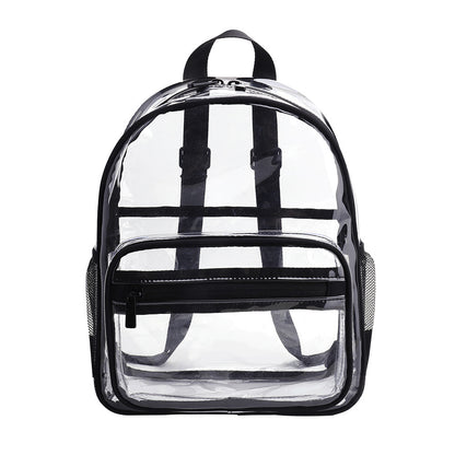 Fashionable Large Capacity Waterproof Simple PVC Clear Backpack