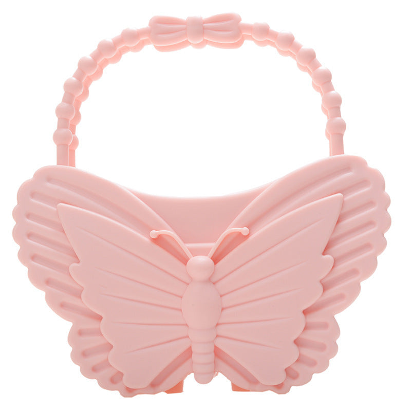 Women Fashion Butterfly Barbie Design Sense Fashion Dark Spice Girl Personality Sweet Cool Handbag