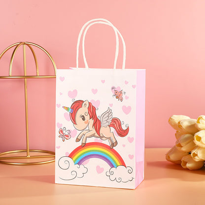 Sac de rangement et d'emballage My Little Pony Rainbow Unicorn pour accessoires de vêtements 
