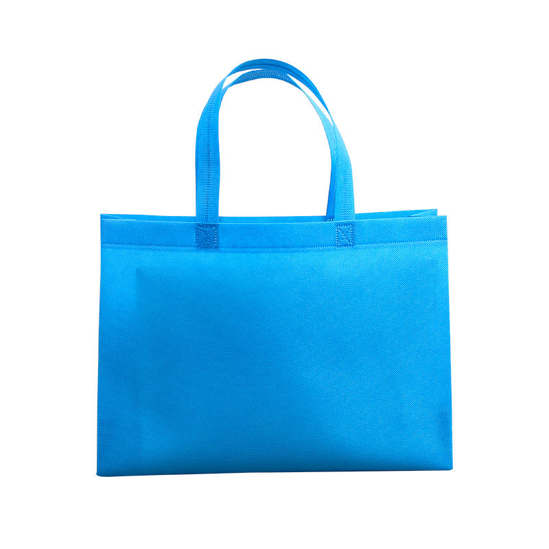 Sac d'emballage portable non tissé de couleur unie simple 