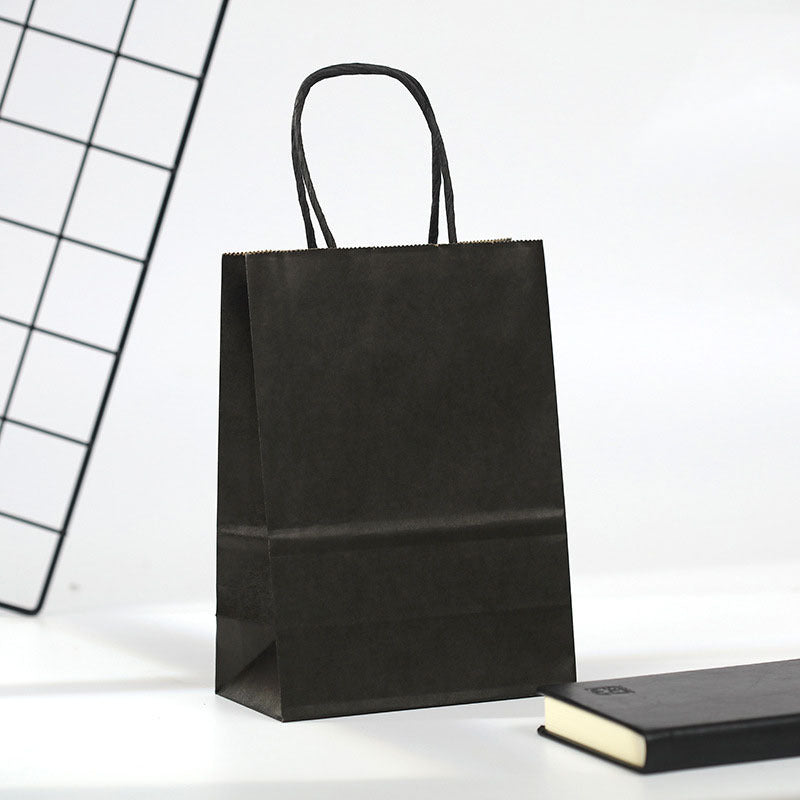 Fashion Creative Solid Color Custom Packaging Bag Clothing Shopping Portable Gift Bag