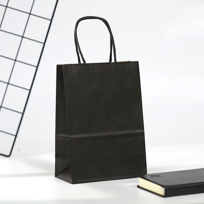 Fashion Creative Solid Color Custom Packaging Bag Clothing Shopping Portable Gift Bag