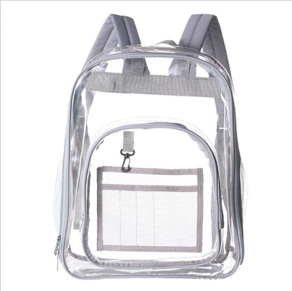 Fashion Large Capacity Pvc Clear Backpack