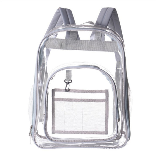 Fashion Large Capacity Pvc Clear Backpack