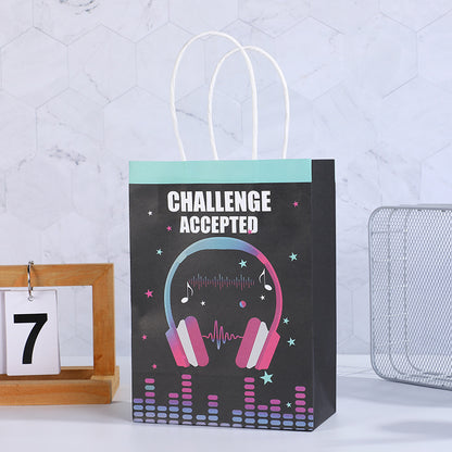 Sac de rangement et d'emballage personnalisé pour musique électronique, accessoires de vêtements 