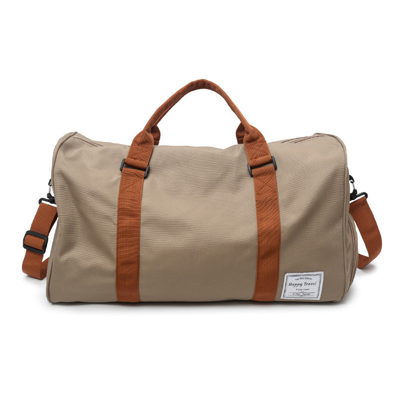 Sac de sport Oxford décontracté à bandoulière et fermeture éclair pour femme 
