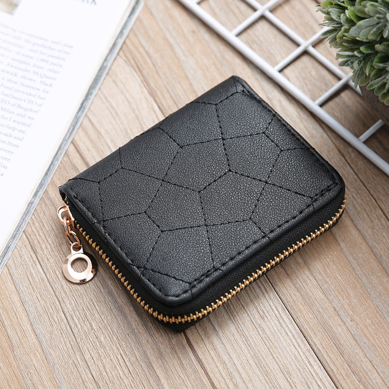 Women Fashion Embroidered Short Creative Coin Purse