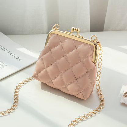 Women Fashion Rhombus Chain Mini Bag