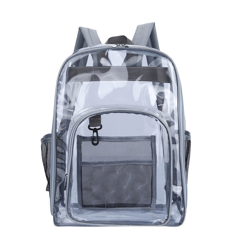 Unisex Fashion Clear Backpack Pvc Backpack
