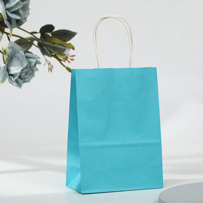 Fashion Creative Solid Color Custom Packaging Bag Clothing Shopping Portable Gift Bag