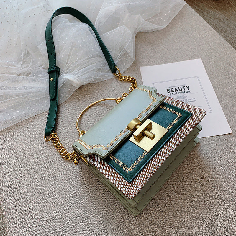 Women Fashion Chain Messenger Small Square Bag