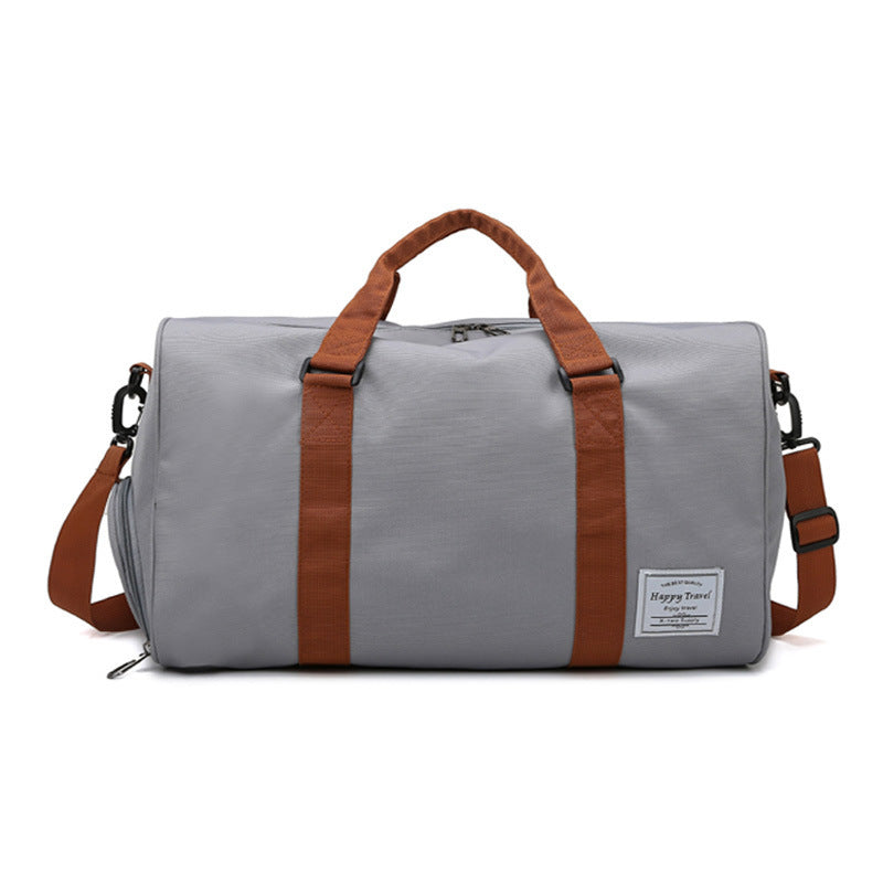 Sac de sport Oxford décontracté à bandoulière et fermeture éclair pour femme 