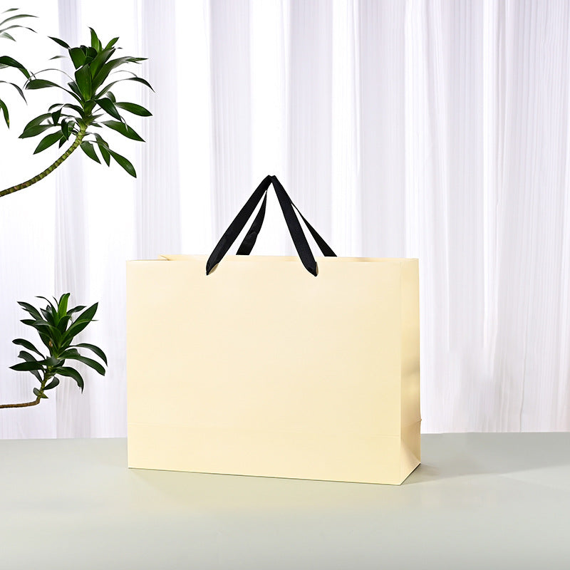 Fashion Simple Clothing Store Packaging Paper Bag Shopping Bag