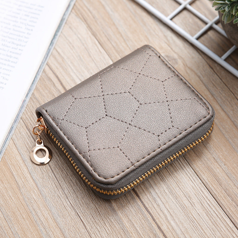 Women Fashion Embroidered Short Creative Coin Purse