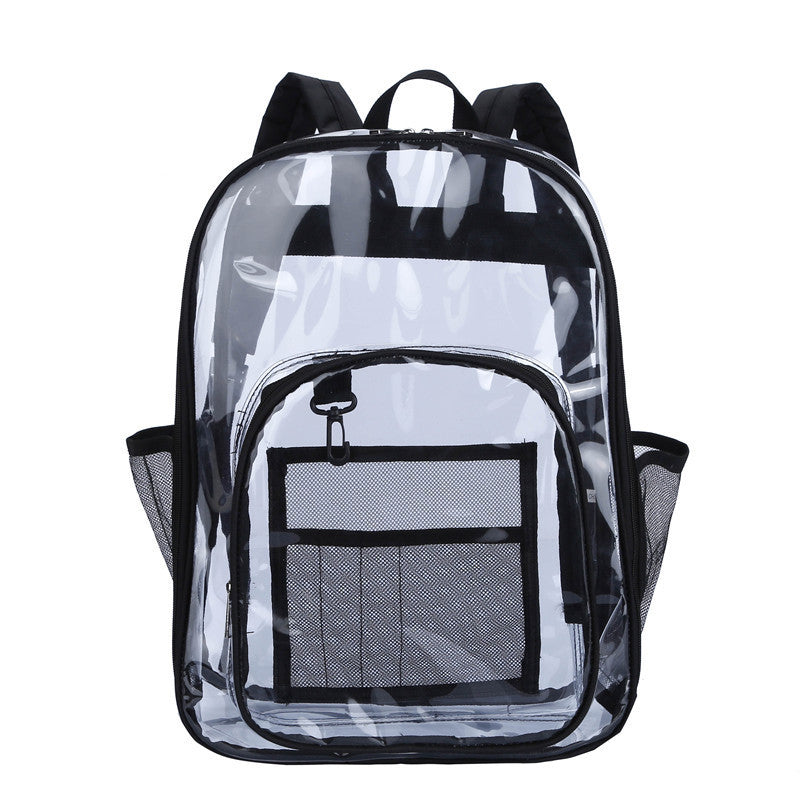 Unisex Fashion Clear Backpack Pvc Backpack