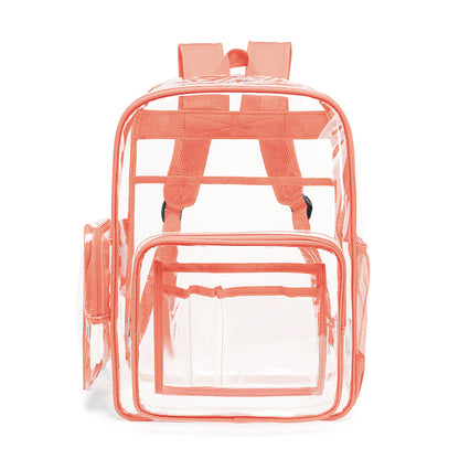 Fashion Casual Clear PVC Large Capacity Backpack