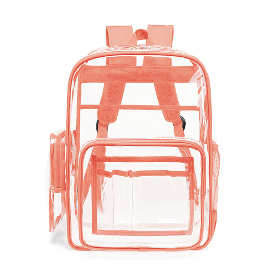 Fashion Casual Clear PVC Large Capacity Backpack