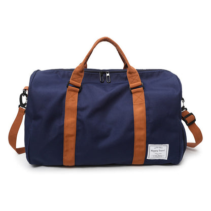 Sac de sport Oxford décontracté à bandoulière et fermeture éclair pour femme 