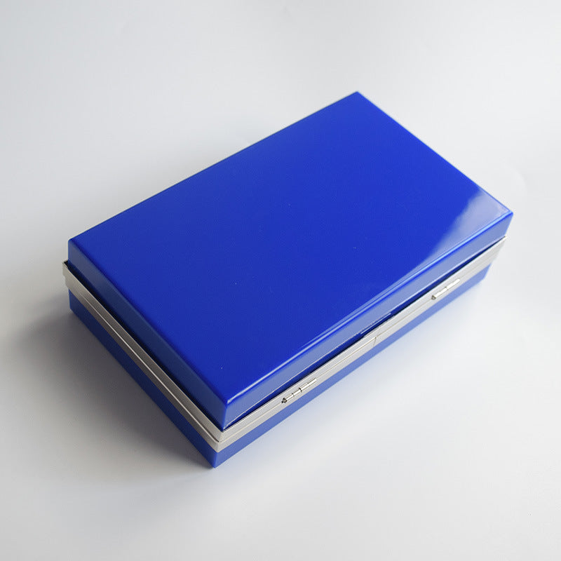 Women Transparent Clear Acrylic Bag Chain Dinner Party Small Square Bag