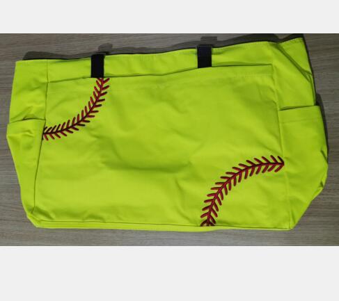 Sac de courses en toile brodé de grande capacité pour le sport 