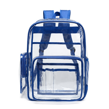 Fashion Casual Clear PVC Large Capacity Backpack