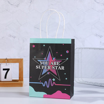 Sac de rangement et d'emballage personnalisé pour musique électronique, accessoires de vêtements 