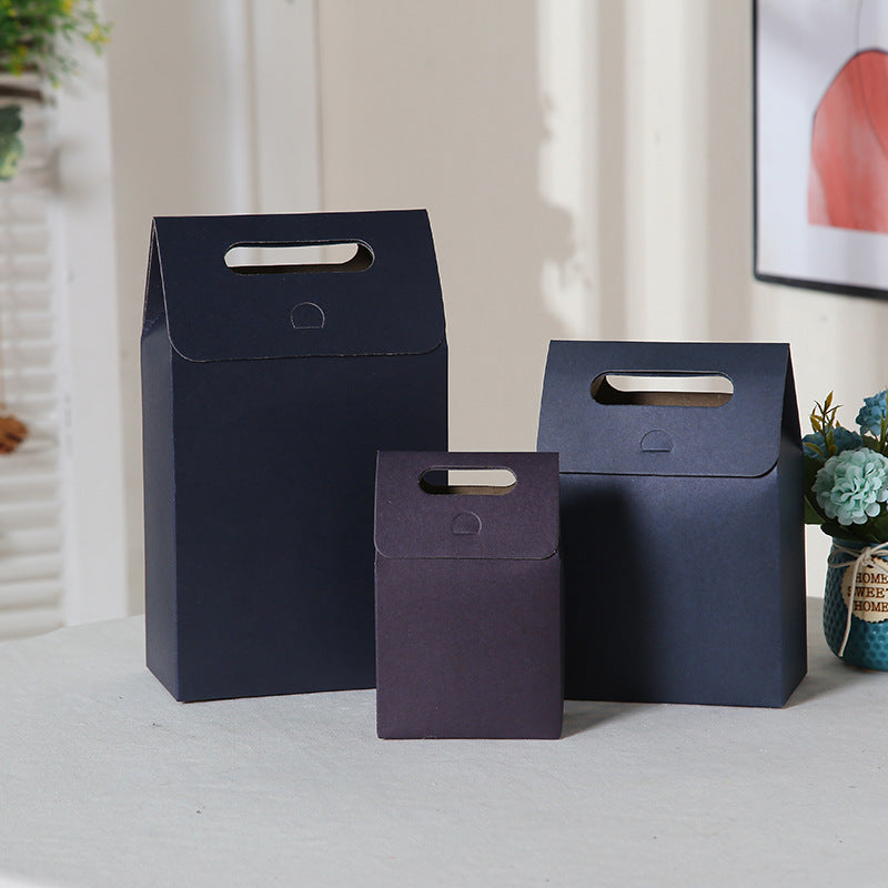 Sac cadeau simple et autoportant sans fenêtre 