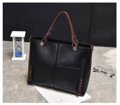 Sacs à main vintage en PU de grande capacité