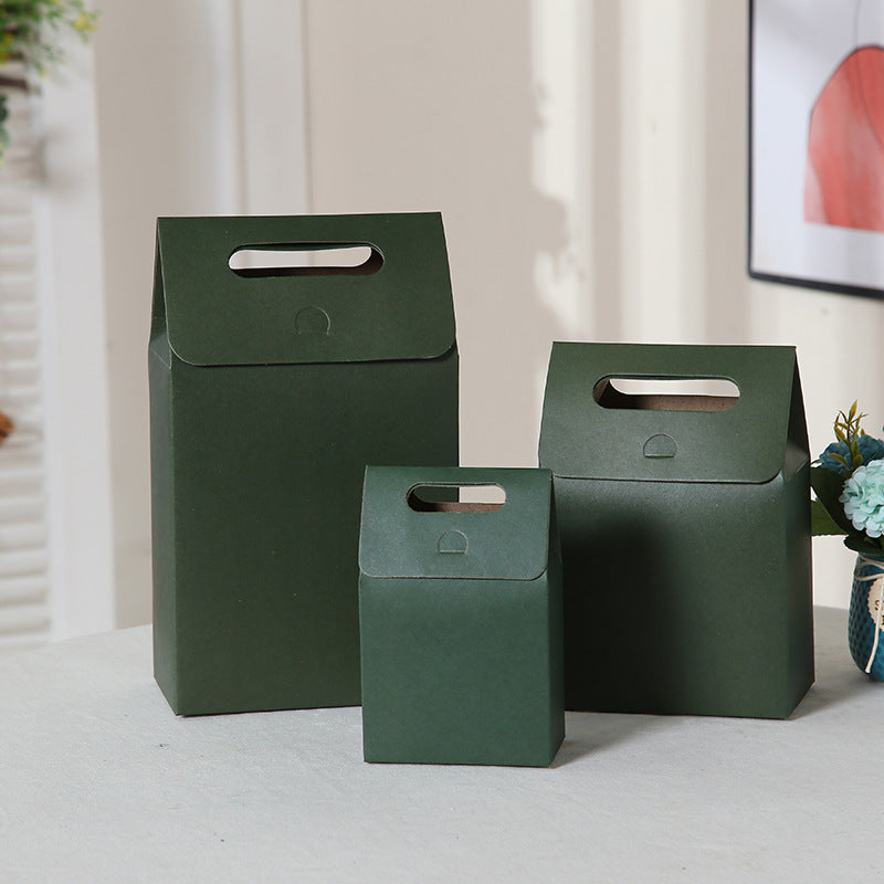 Sac cadeau simple et autoportant sans fenêtre 